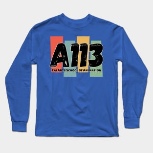 A113: CalArts School of Animation Long Sleeve T-Shirt